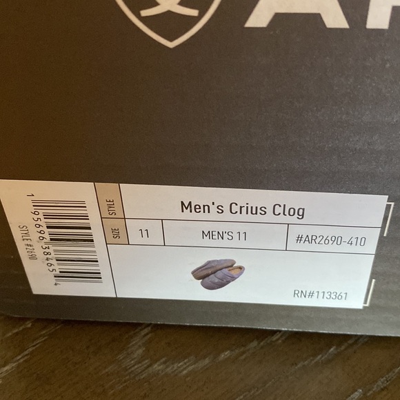 Ariat Men’s Crius Clog - Picture 2 of 6